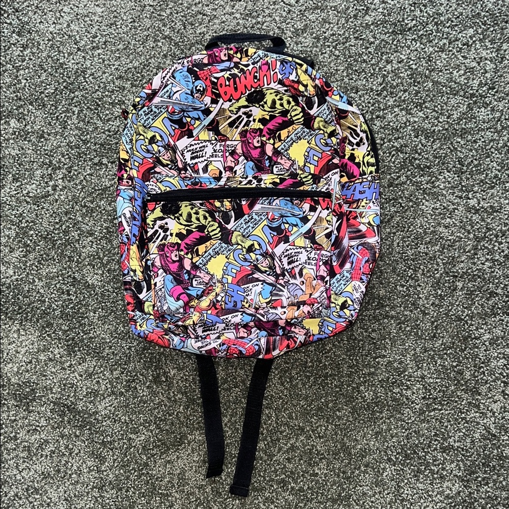 Sleek Marvel Comic Backpack - image 6